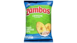 Zambos Ceviche Plantain Chips  5.3oz 24ct